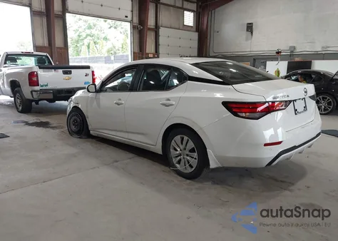 2022 Nissan Sentra S Xtronic Cvt из США, поврежденный, VIN 3N1AB8BV6NY207353